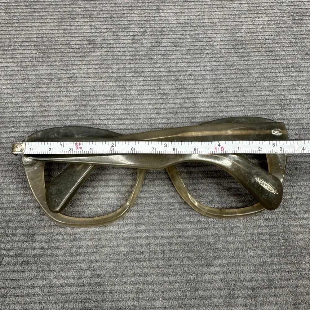 Oliver Peoples Cat Eye Glasses Frames Translucent Taupe Hand Crafted Italy
